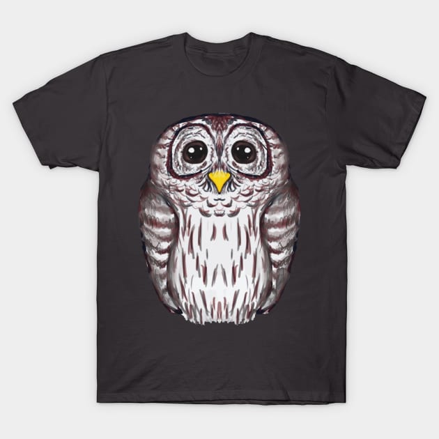 Barred Owl T-Shirt by kktibbs